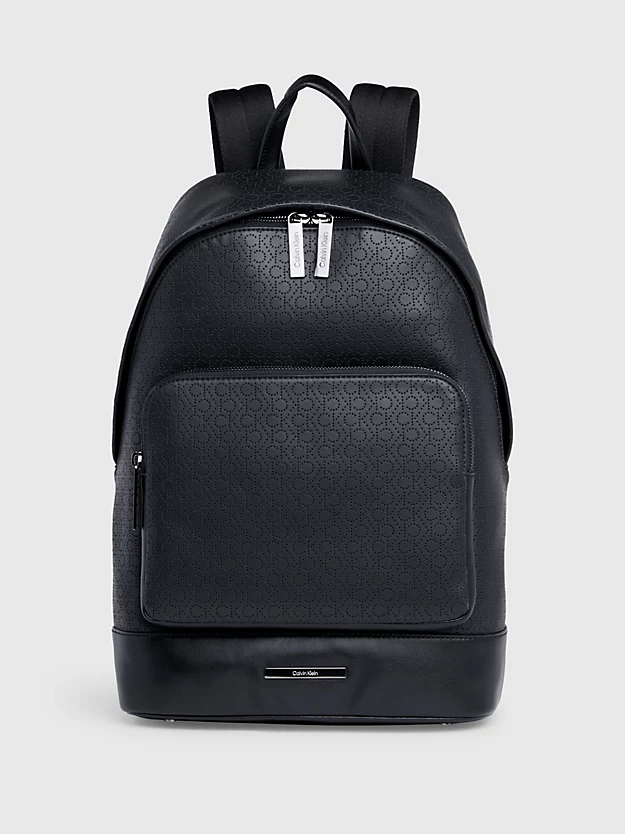 Mochila redonda com logotipo