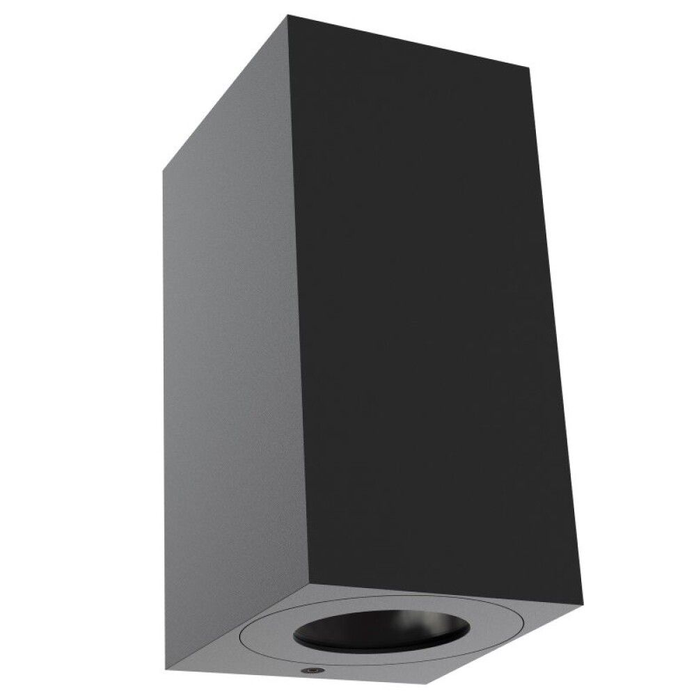 VEGGLAMPE NORDLUX CANTO MAXI KUBI 2 SVART