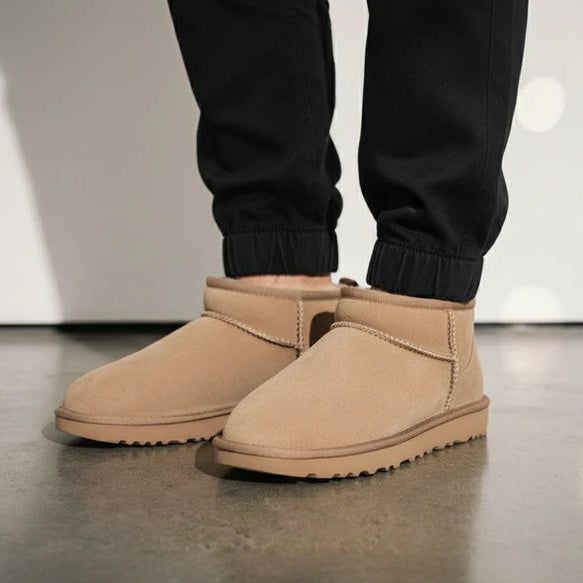 UGG - Classic Ultra Mini - Laarzen - Caribou - Met UGG-schapenvacht voering