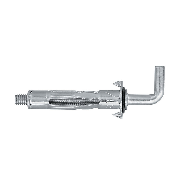 4 chevilles Diall murs creux HL M5x37mm