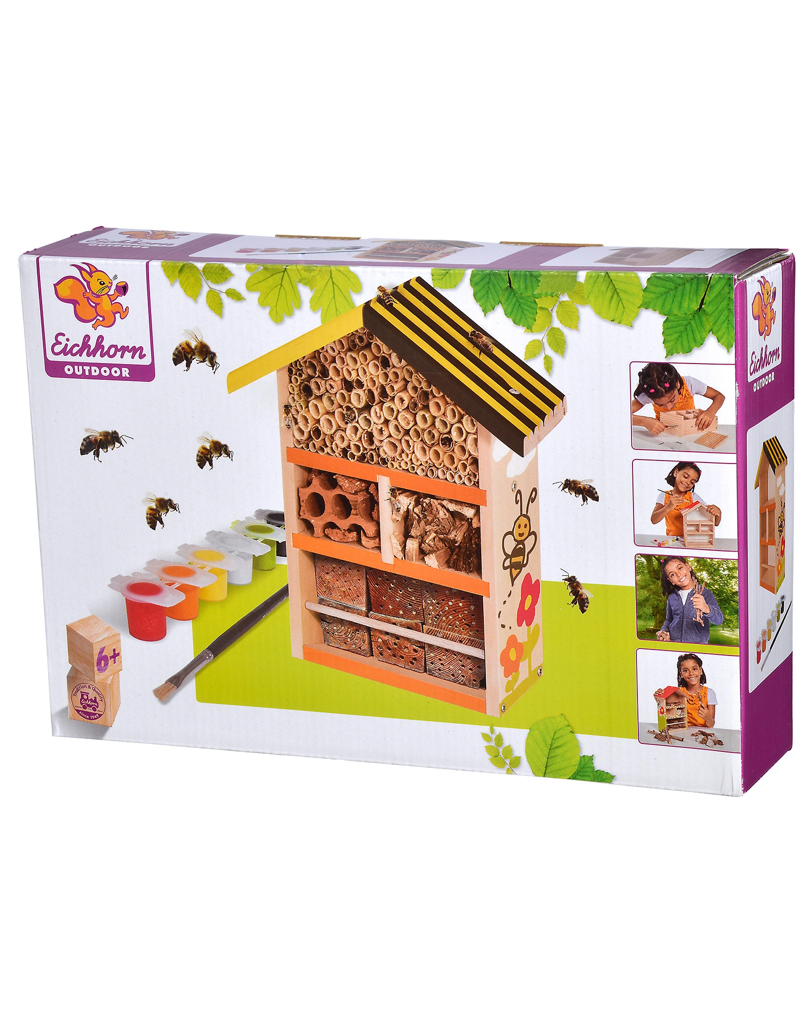 Bastel-Set BIENENHAUS aus Holz