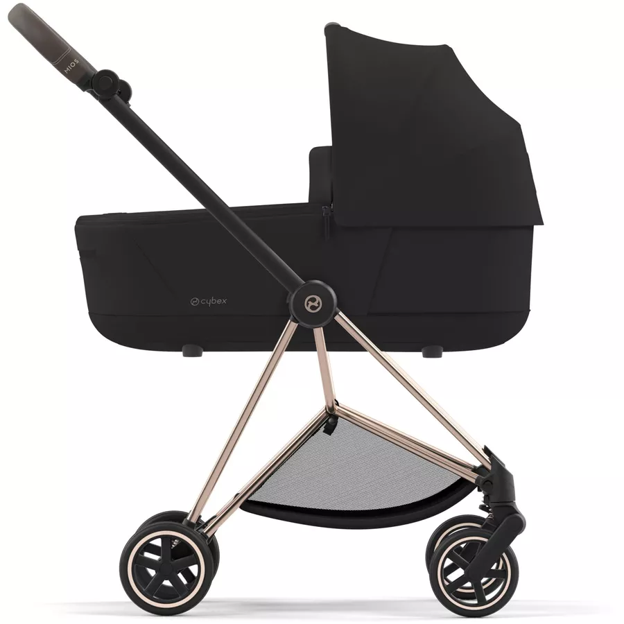 cybex PLATINUM Kombikinderwagen New Mios Rosegold Sepia Black