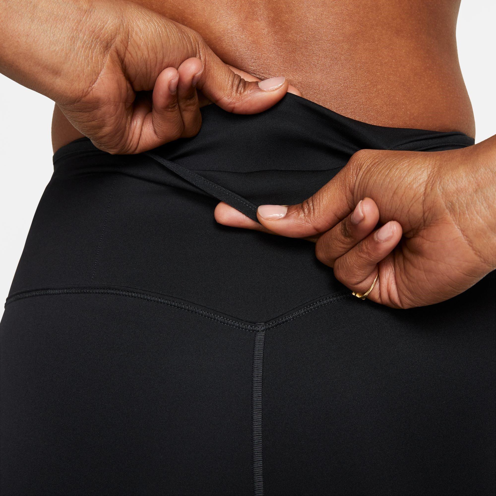 Nike Dri FIT Go Womens Firm Support Mid Rise 7 8 Leggings with Pockets