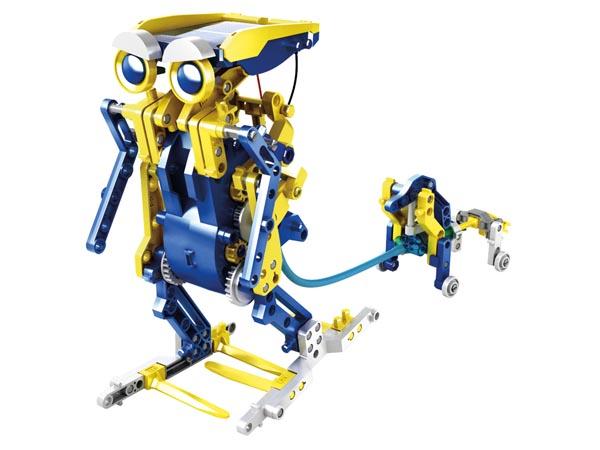 Velleman Roboter 12-in-1 Bausatz Solar und Hydraulik 230-Teiliger 12-in-1 Roboter Bausatz