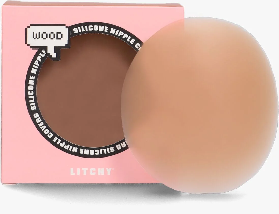 LITCHY beige litchy  silicone nipple covers