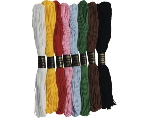 Geassorteerd borduurgaren assortiment