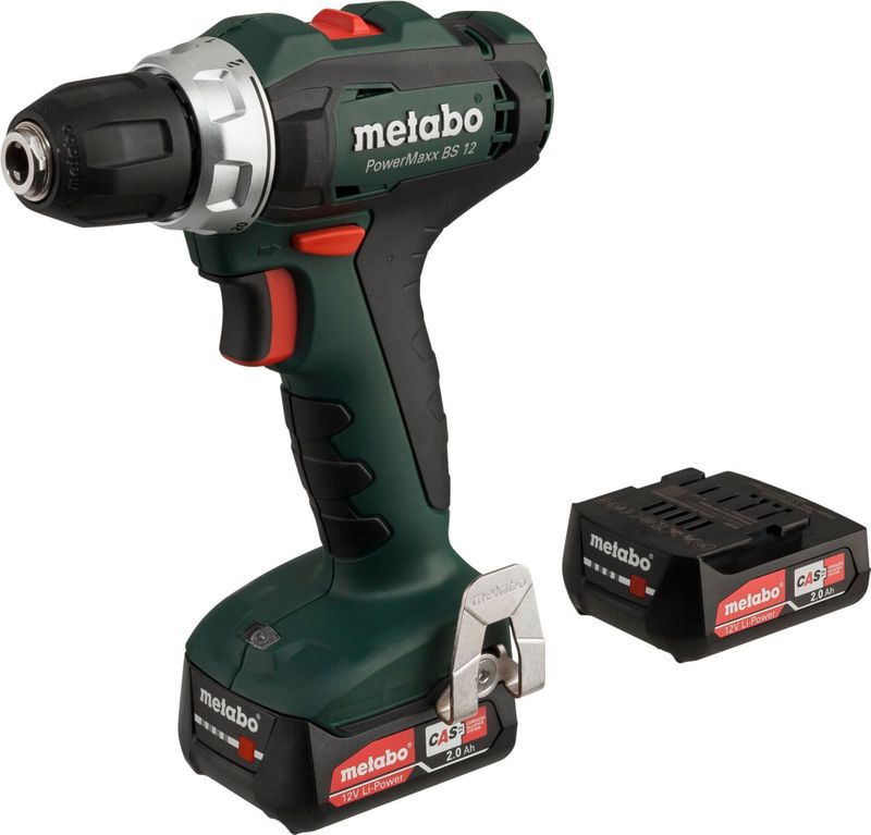 Metabo - POWERMAXX BS 12 - Boorschroefmachine - 12V - 2 Accu's