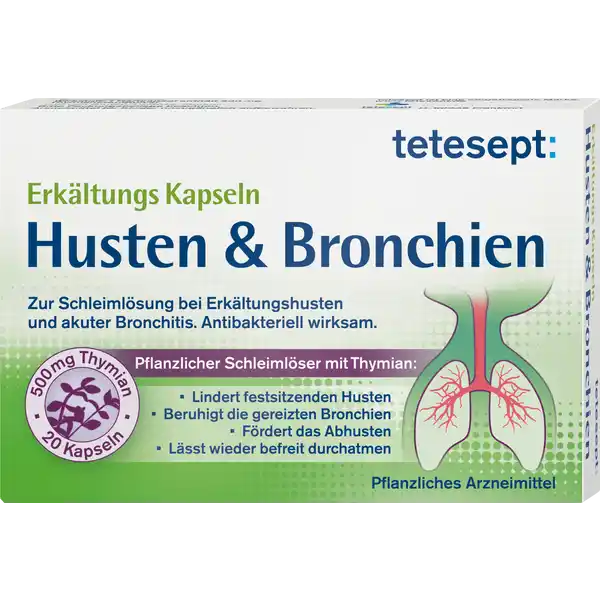 Erkältungs Kapseln Husten und Bronchien