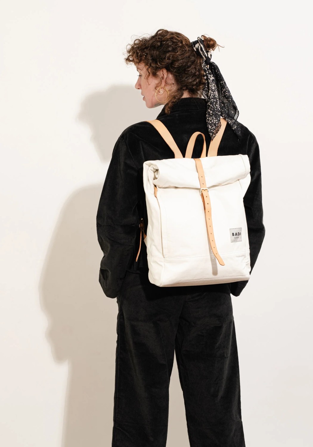 BADI Culture Roll-Over Rucksack Roll-Over Backpack Natural