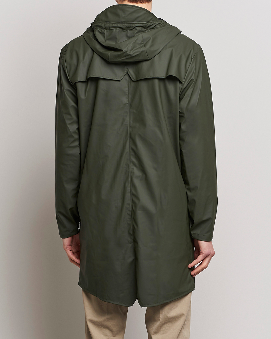 RAINS Long Jacket Green