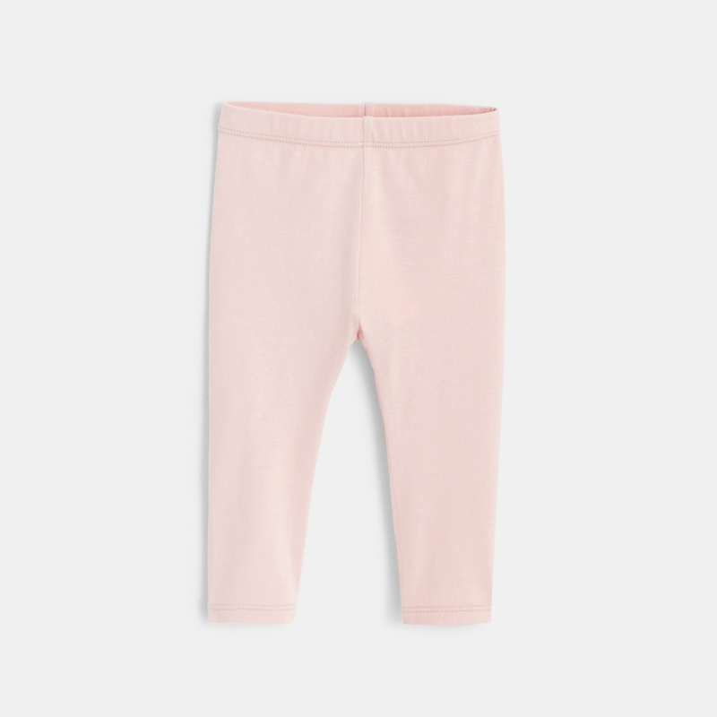 Robe tissu fantaisie bulles et legging rose naissance