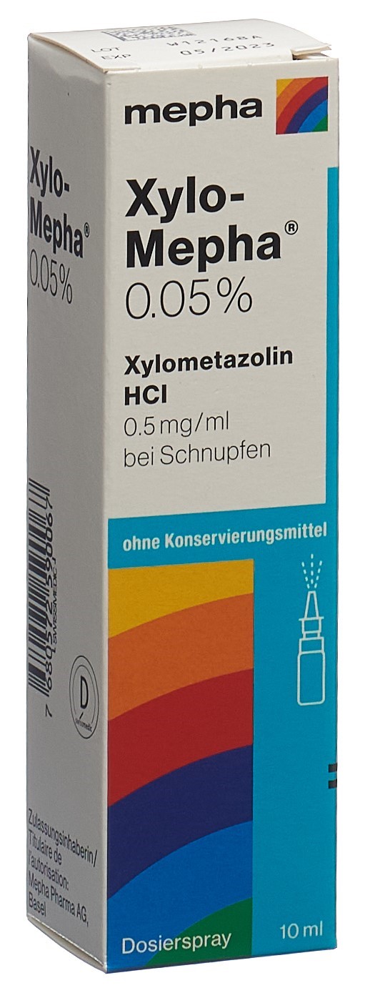 XYLO Mepha Dosierspray 0.05 % Kind Fl 10 ml