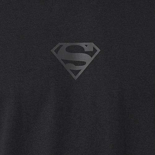 Tee Shirt Oversize Man Of Steel Noir Noir