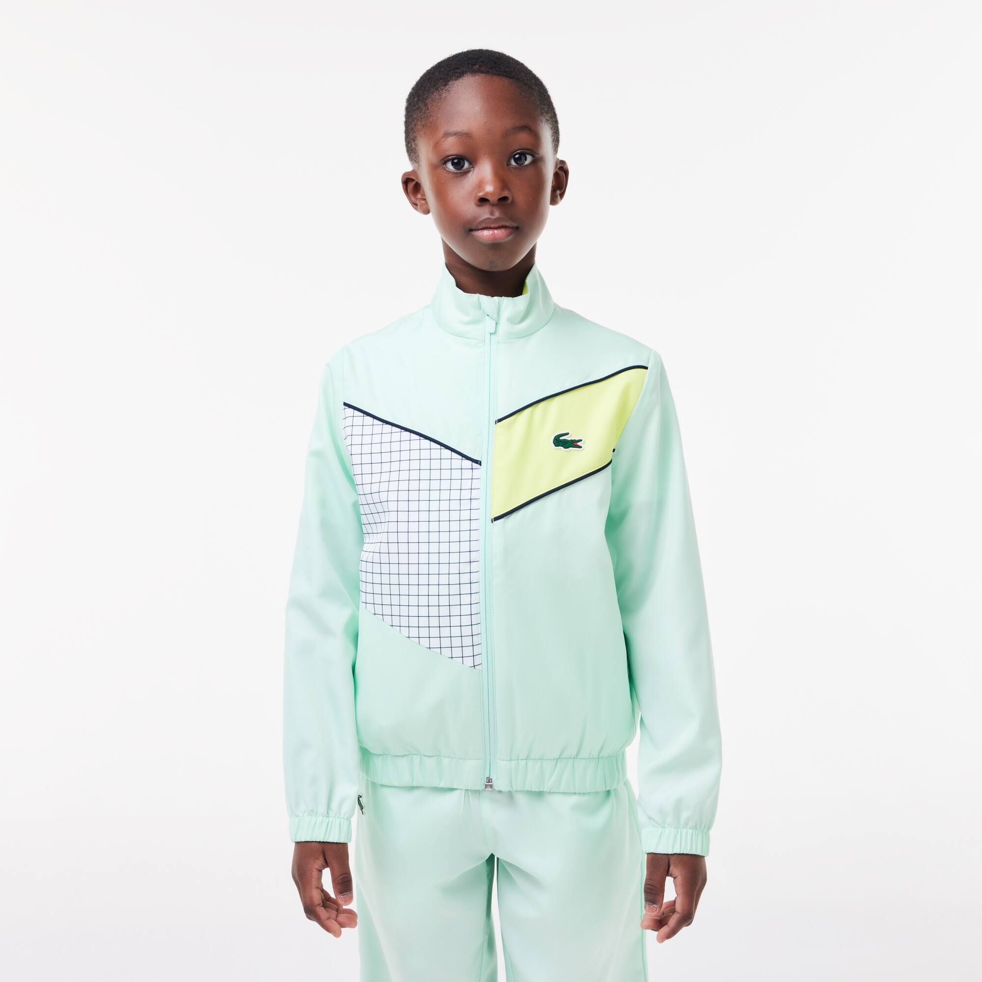 Ensemble survêtement Tennis color-block Survetements - Vert - Lacoste - Garçon