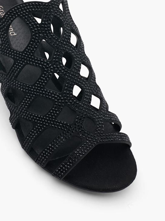 Graceland Sandalette Schwarz