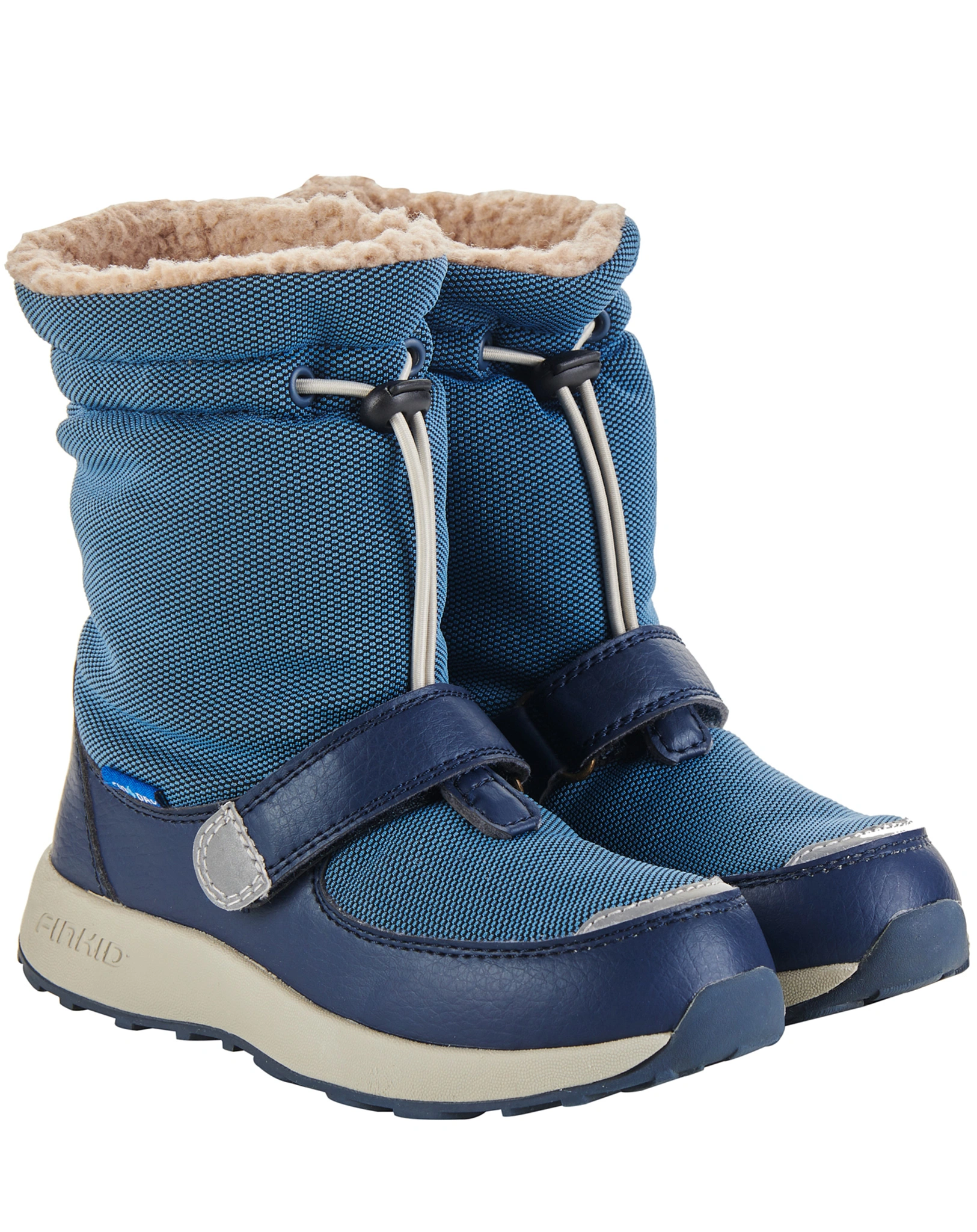 Winterstiefel PEURA in real teal/navy