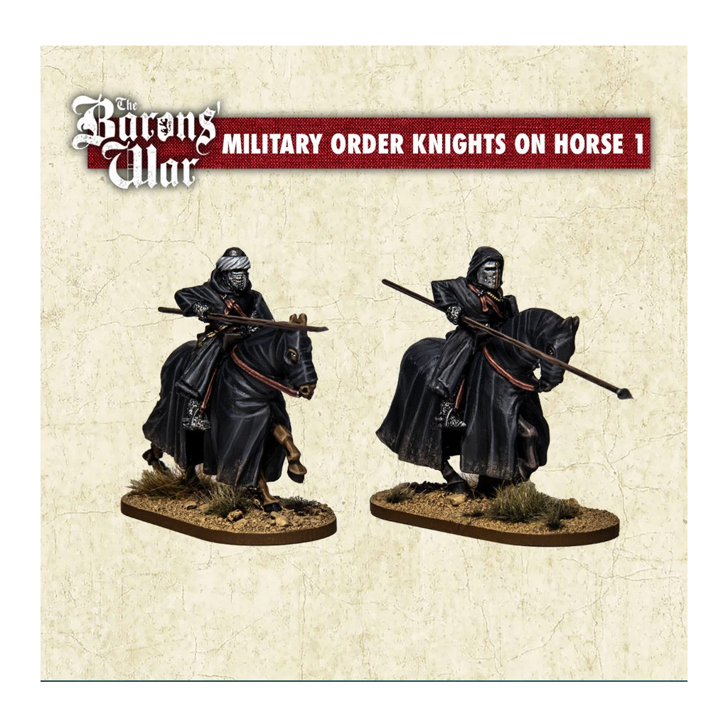 The Baron's War - Military Order Knights on Horse 1