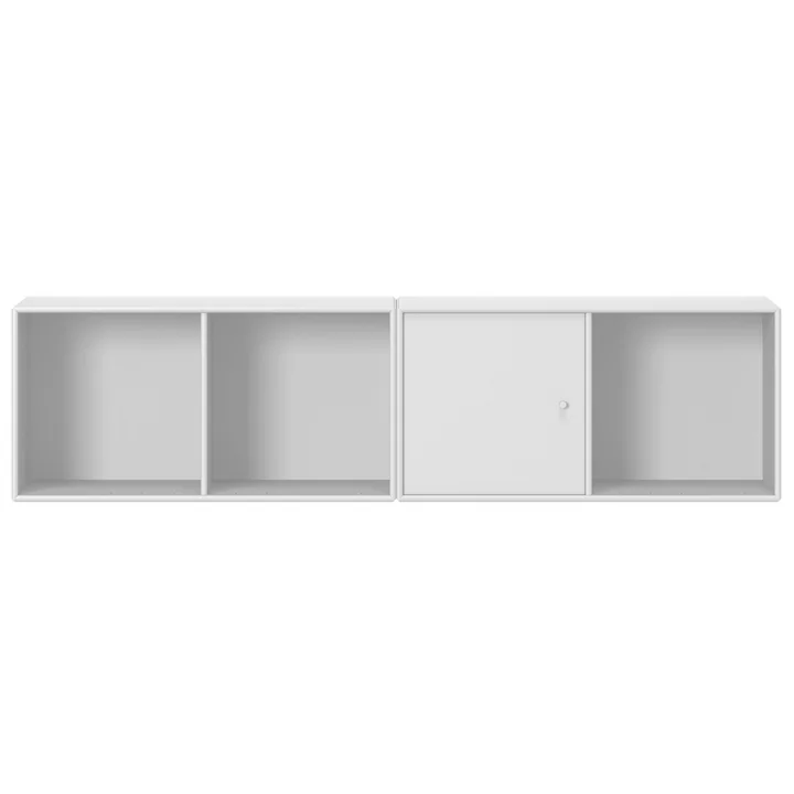 Montana - Line Regal mit Aufhängung, new white
