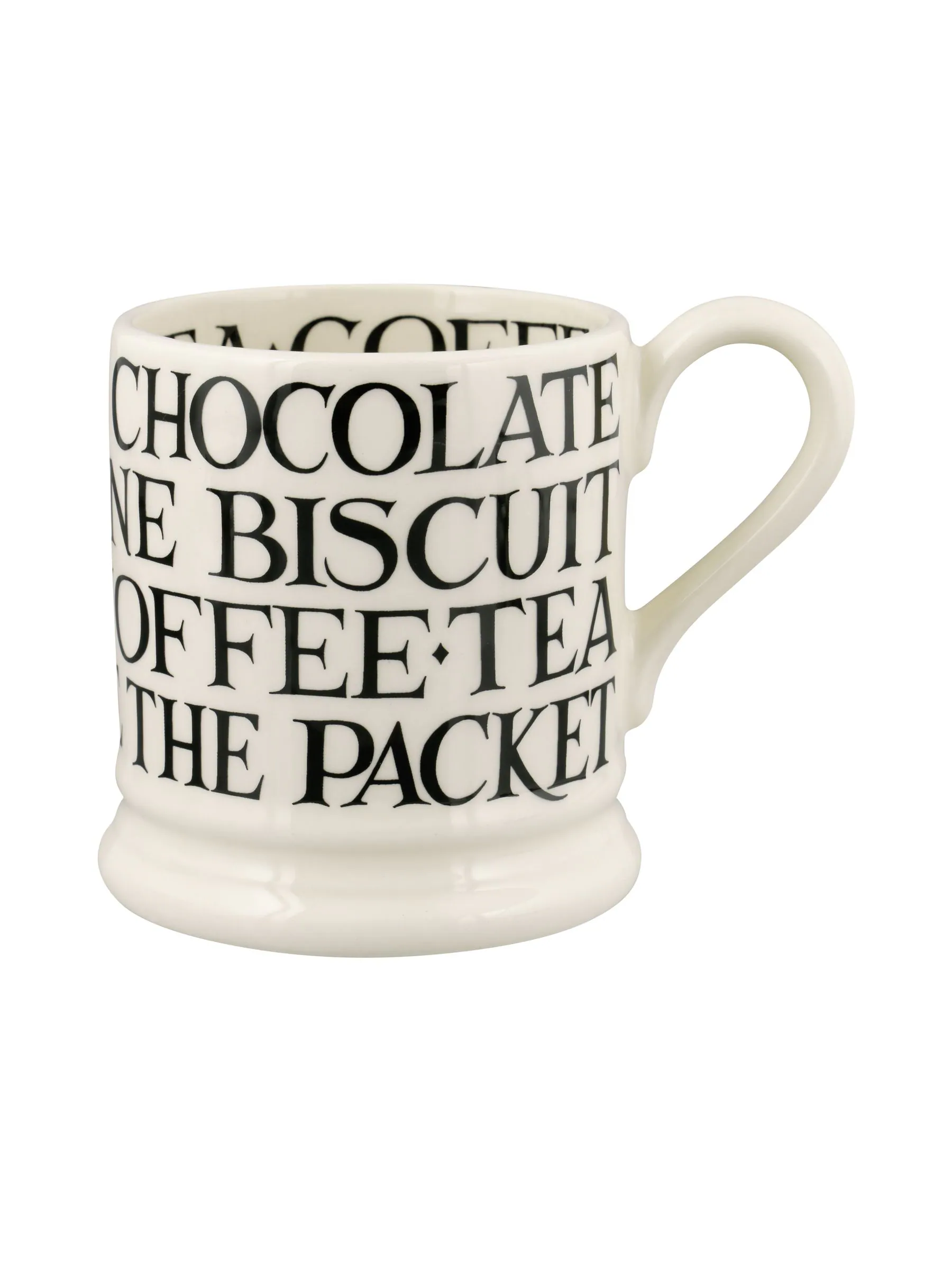 Emma Bridgewater Black Toast 1/2 Pint Mug