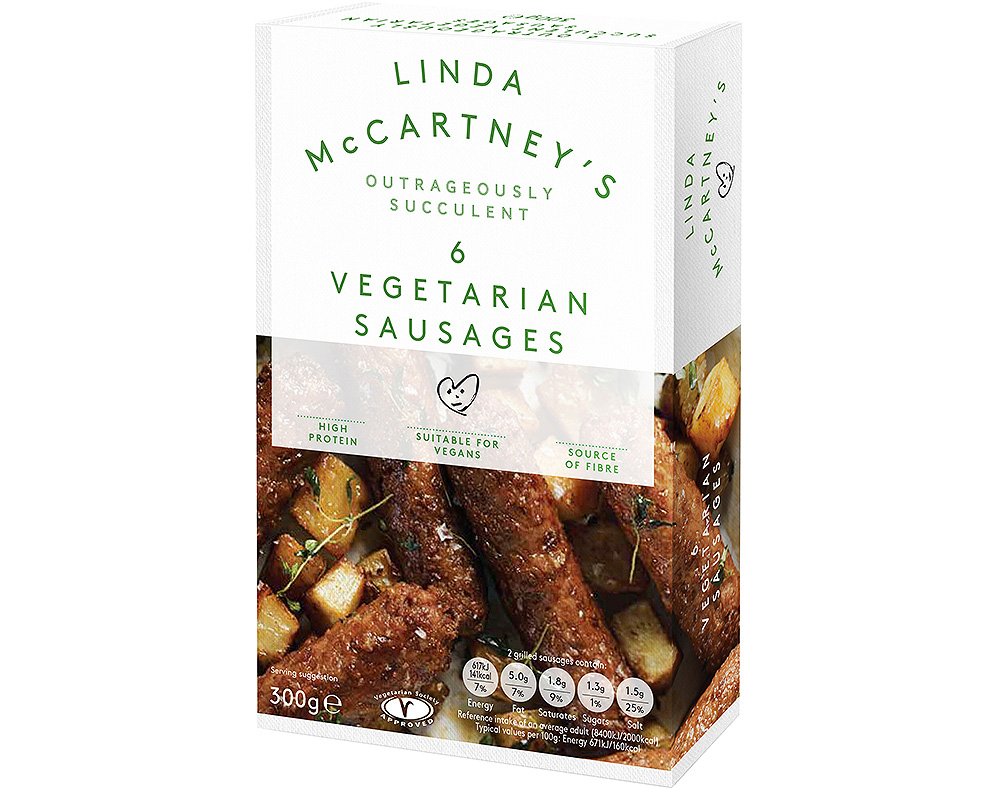 SALSICHAS LINDA MCCARTNEY VEGAN 6UN 270G