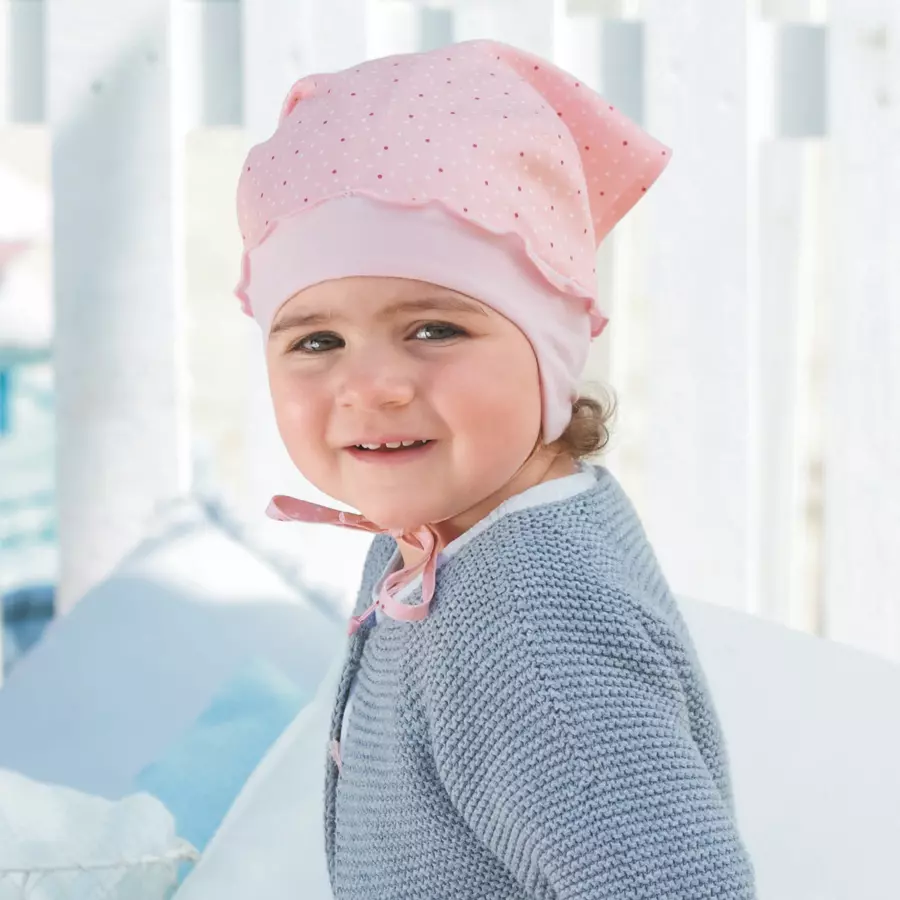 Sterntaler Kopftuch rosa