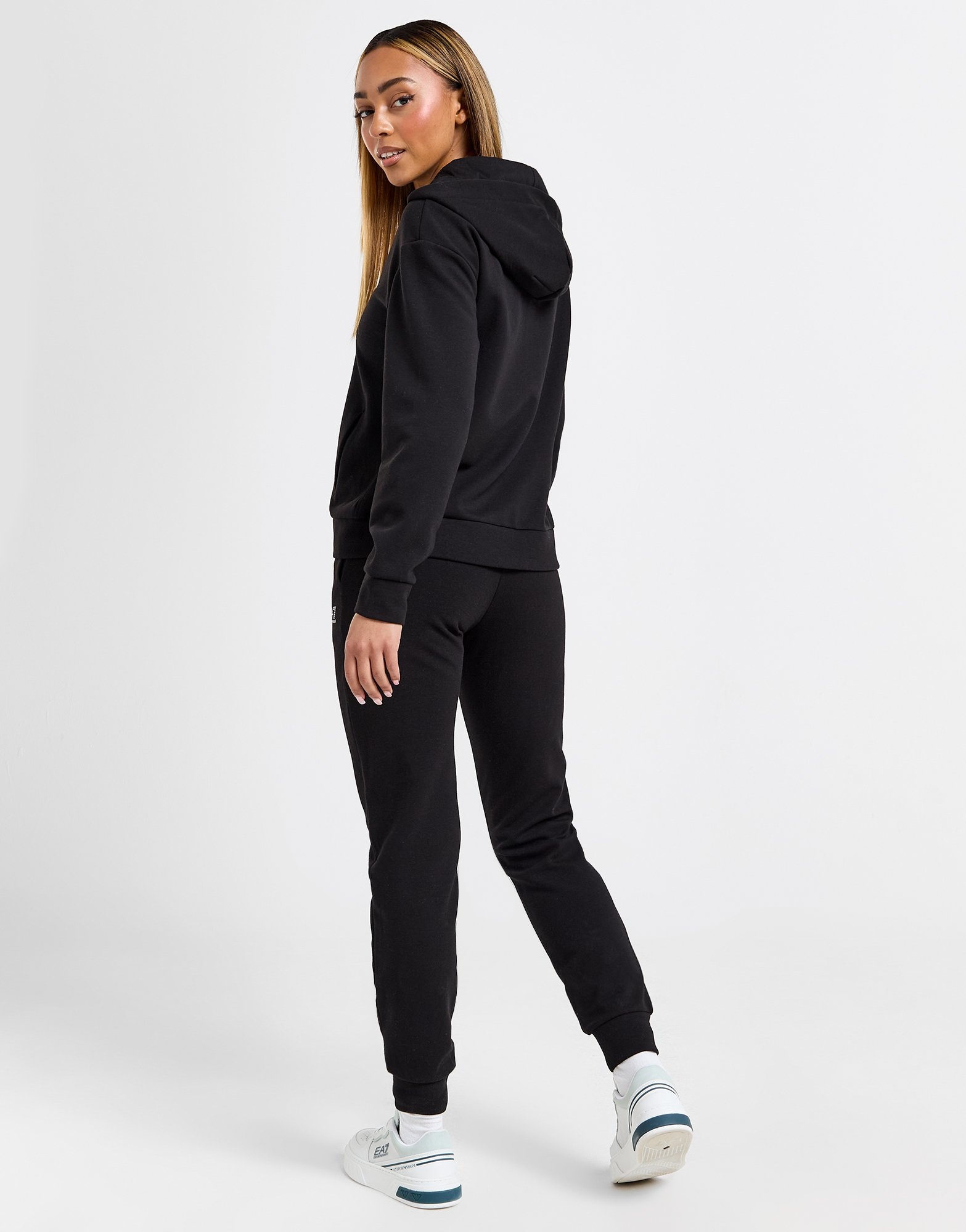 Emporio Armani EA7 Ensemble de survêtement Zippé Essential Femme