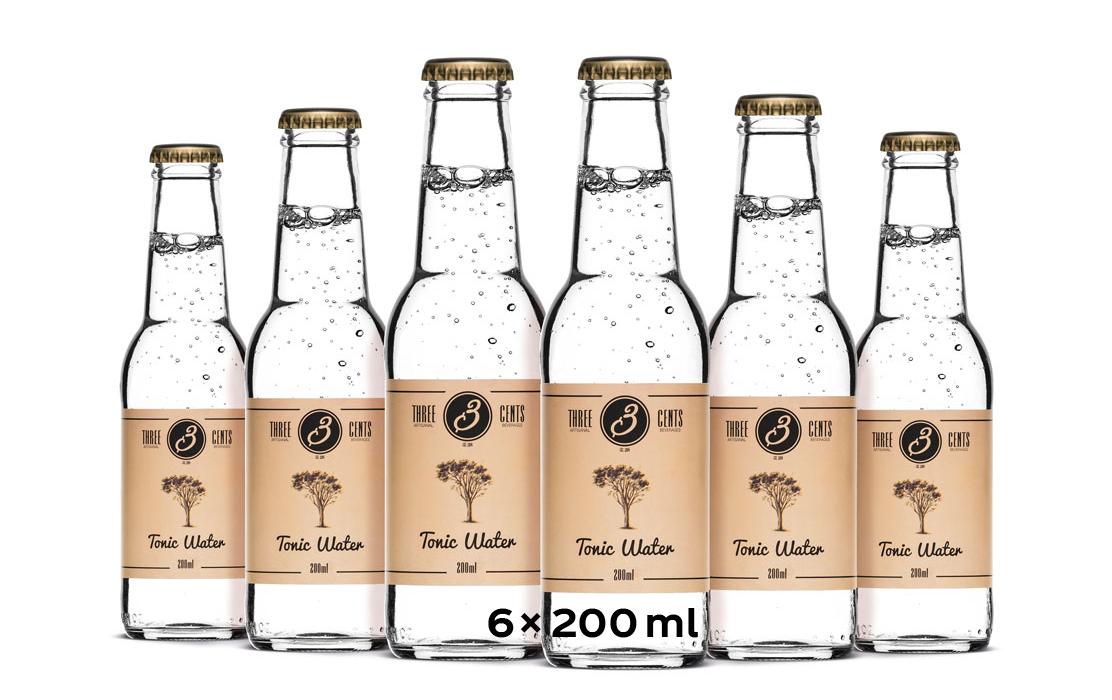 Soft-Drinks Tonic Water 6 x 0.2 lErfrischungsgetränk mit Tonicgeschmack