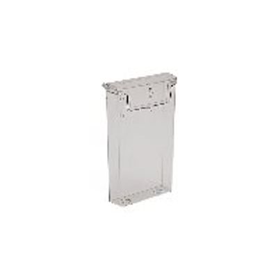 Promocome - Porte brochures extérieur 1/3 A4 - avec couvercle rabattable - à fixer au mur ou sur vitrine