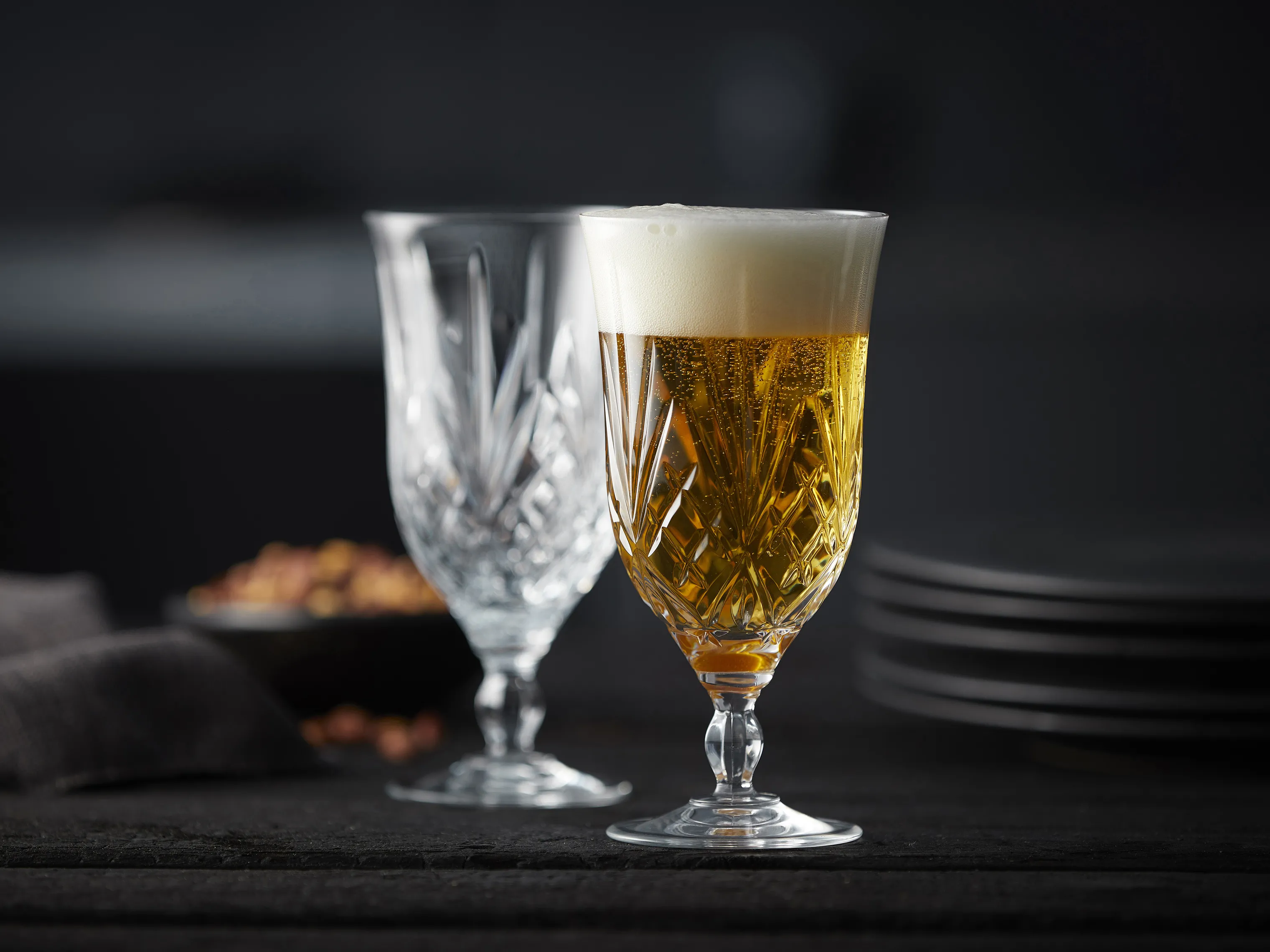 Lyngby Glas Melodia Ølglas - 4 stk.