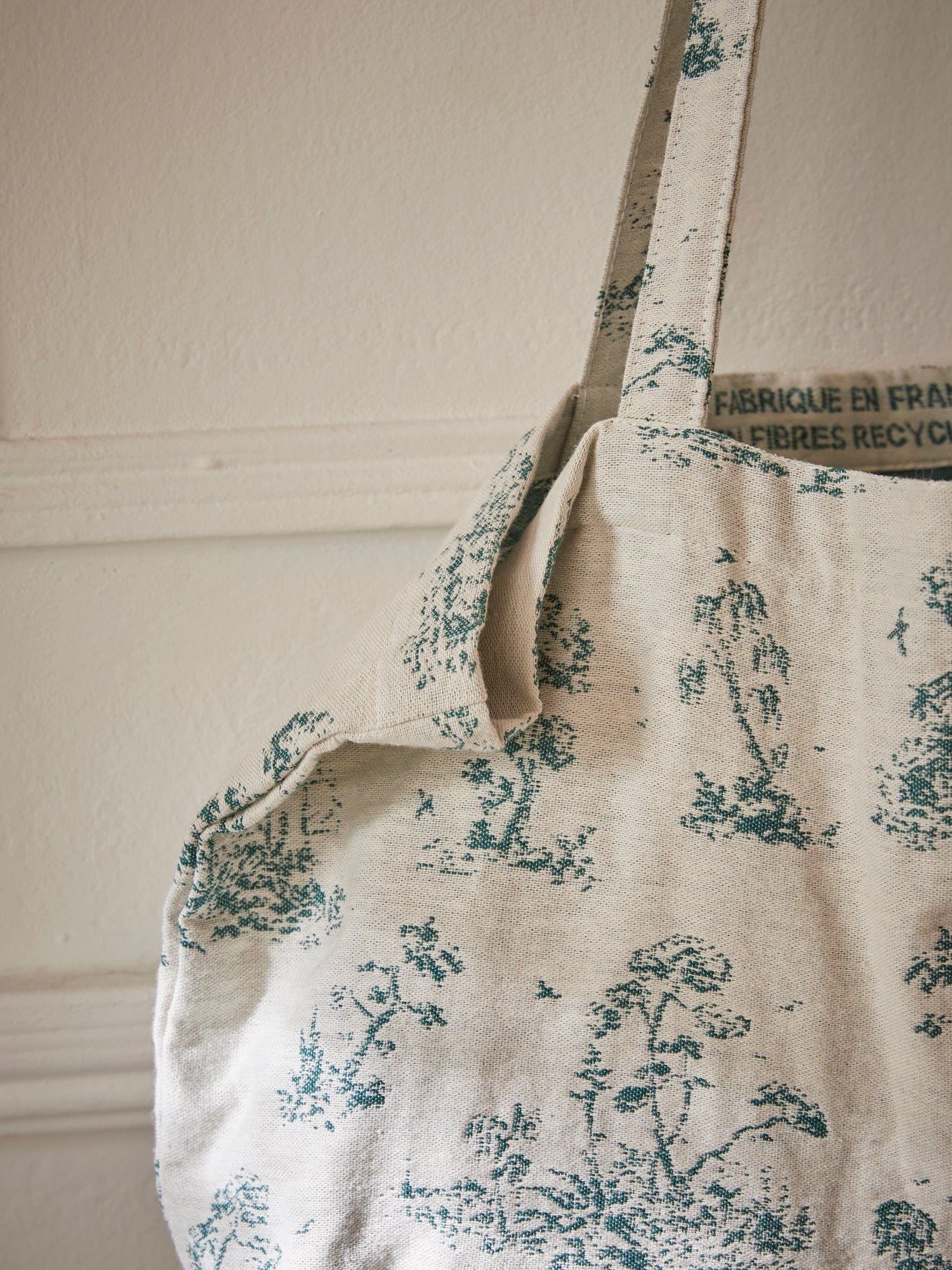Sacs shopping en fibres recyclées