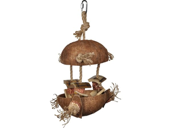 Vadigran Bird Toy coconut and bamboo 36cm