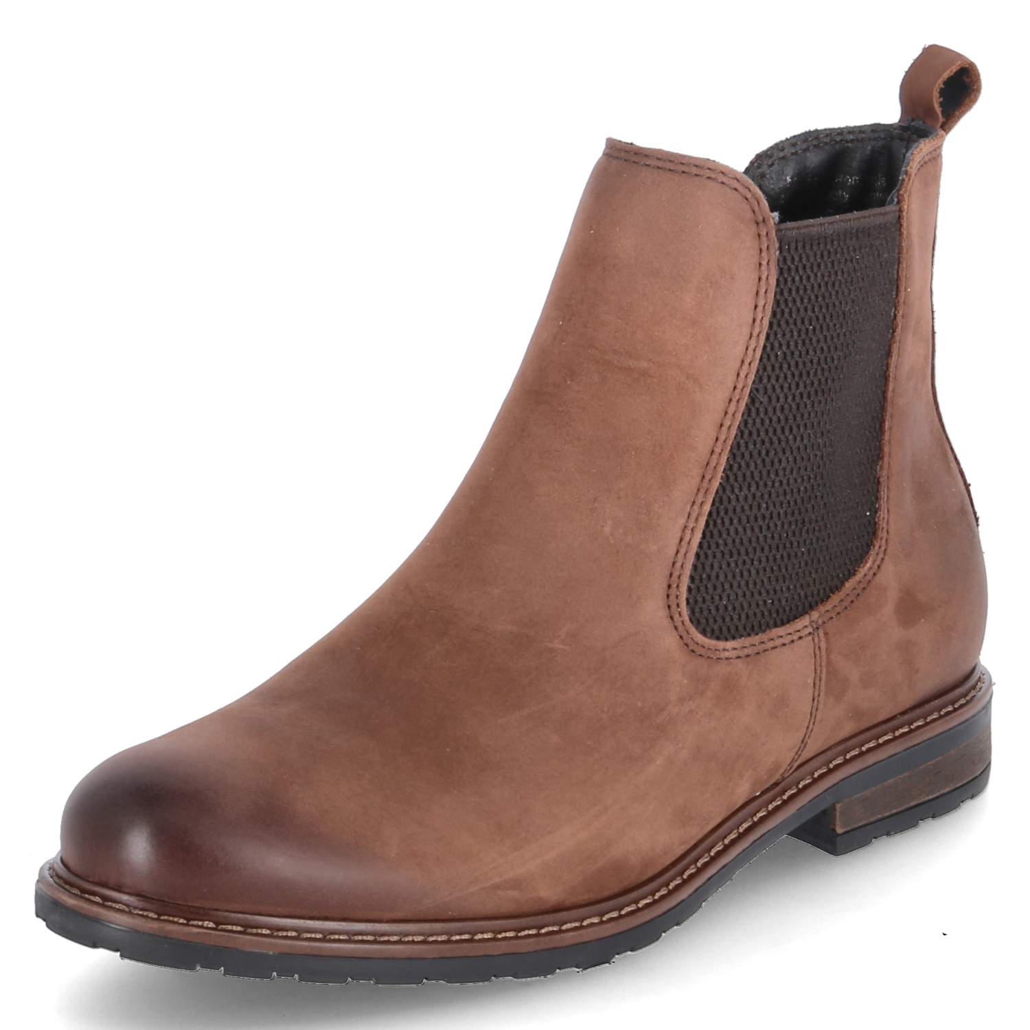 Tamaris Chelsea Boots - chocolate nubuc
