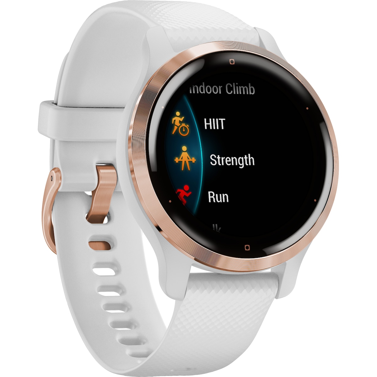 Garmin Venu 2S GPS smartklokke (rosegull/hvit)