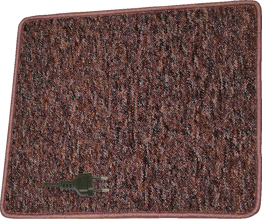 Pro Car Heizteppich Palais 230 V 60 x 40 cm orange/grau