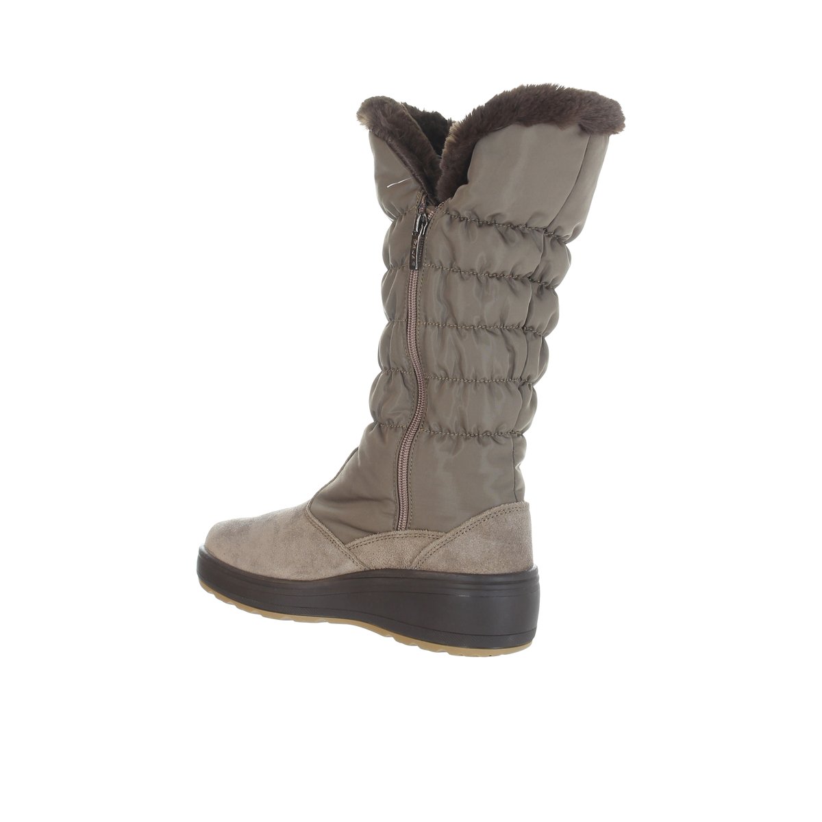 PAJAR-Sira-Bottes mi-mollet d'hiver - Semelle tracteur - Autre Beige