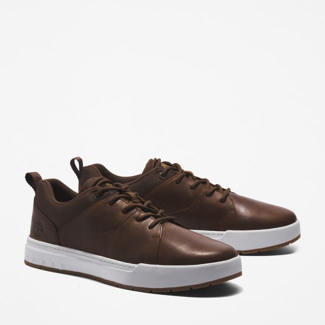 Oxford in Pelle Maple Grove da Uomo in marrone