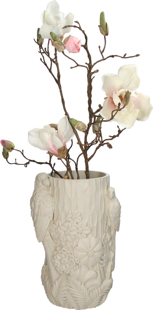 Vaas Tropicana wit D 19,5 H 29,5 cm