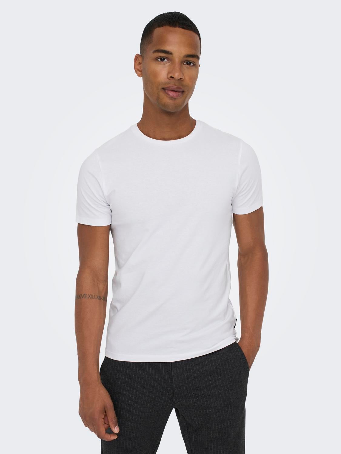 ONSBASIC T-shirt White