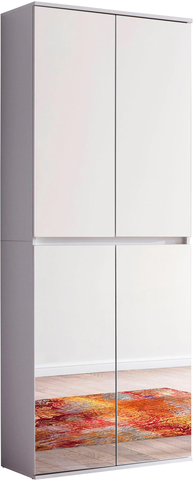 INOSIGN Garderobenschrank »Malcesine« Garderobenschrank mit 4 Türen - (B/T/H) 74/34/191 cm