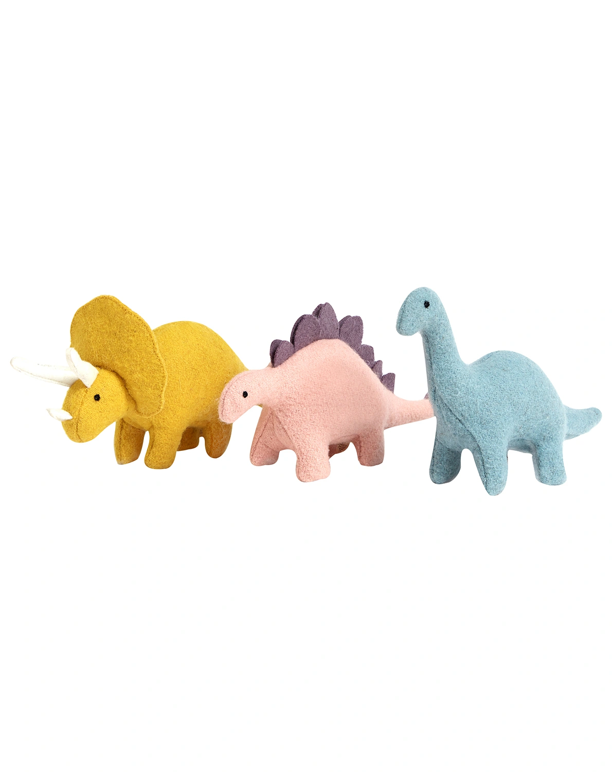 Kuscheltier-Set HOLDIE FOLK - DINOSAURS 3-teilig