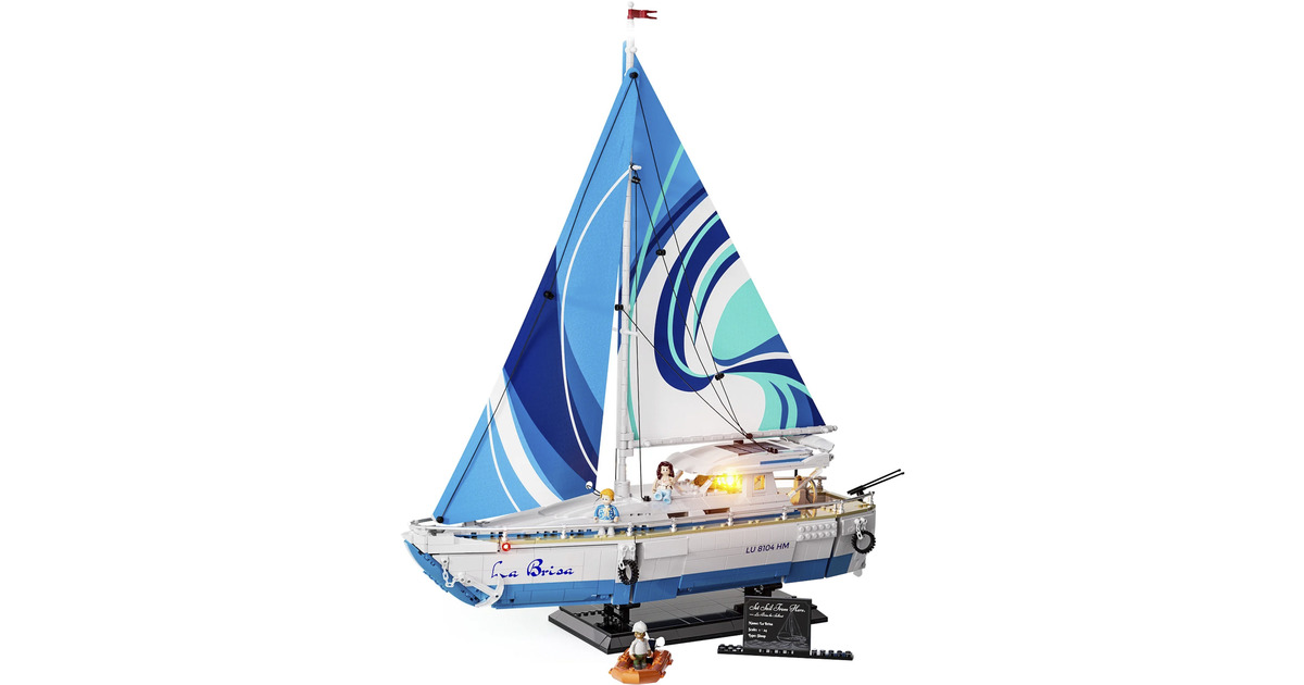 LumibricksVacation - The Sailboat: La Brisa Constructiespeelgoed  (F9074)