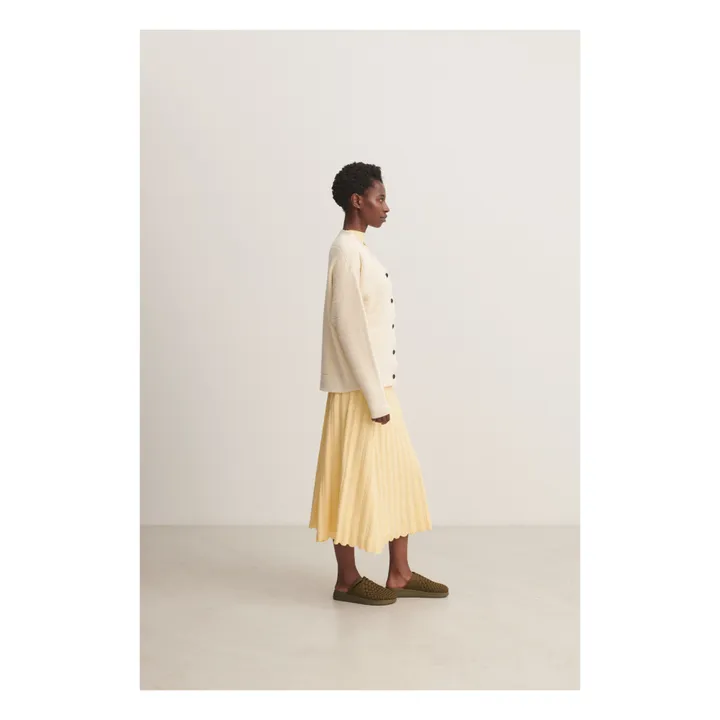 FUB Cardigan Laine - Collection Femme | Ecru