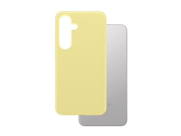 CARE by PanzerGlass - Baksidedeksel for mobiltelefon - termoplast-polyuretan (TPU) - chardonnay - for Samsung Galaxy S25