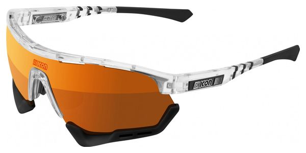 Scicon Sports Aerotech SCN PP XXL Lunettes De Soleil De Performance Sportive (Scnpp Multimireur Bronze/Briller)