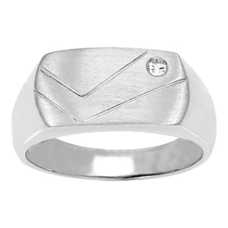 Bague femme - Oxyde de zirconium - Argent 925