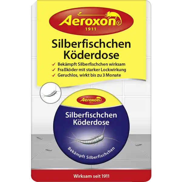 Silberfischchen Köderdose