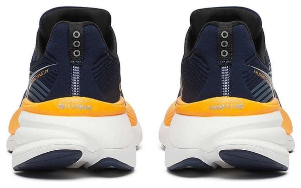 Chaussures Running Saucony Hurricane 24 Bleu/Orange Homme