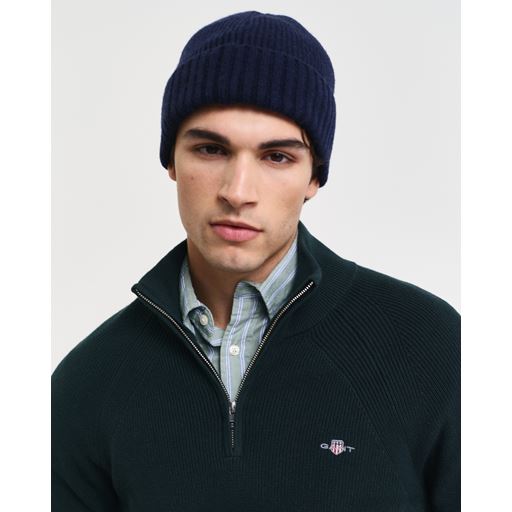 GANT Half Zip Sweater, Tartan Green, 3XL