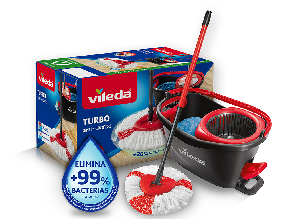 SISTEMA BALDE COM PEDAL TURBO VILEDA