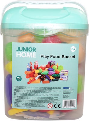 Junior Home Bøtte med Lekemat 90 Deler